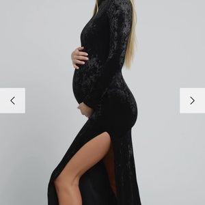 The Velvet Monica Maternity Dress